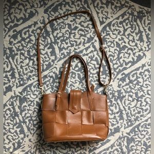 Borse in Pelle Woven Leather Tote